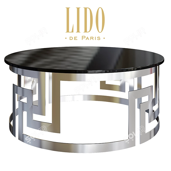 Lido Modern Center Table 3D model image 1