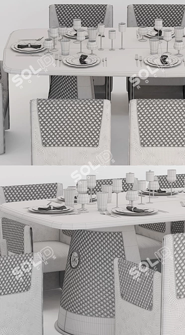 Vittoria Frigerio Foscari B Table 3D model image 3