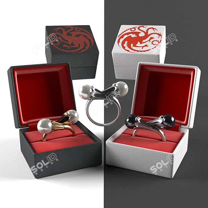 Daenerys Ring of Thrones 3D model image 1