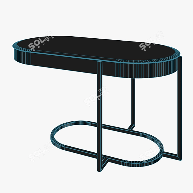 Raoul: Elegant Contemporary Design 3D model image 2