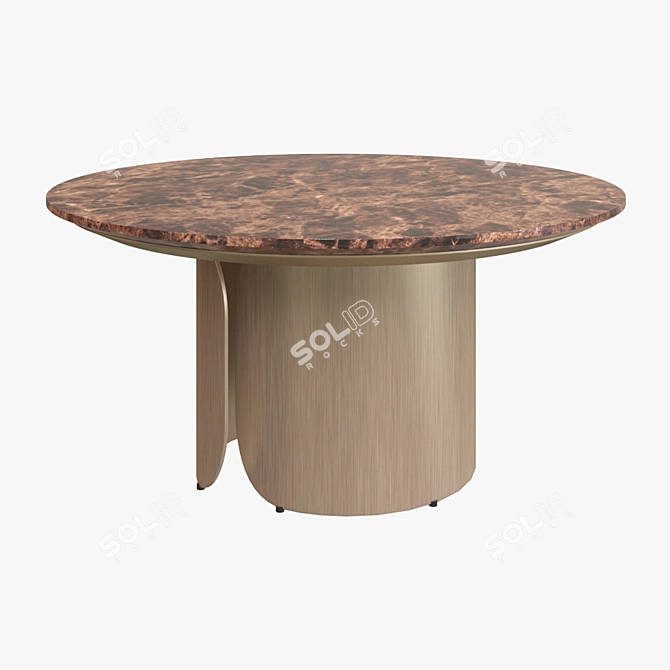 Elegant Gabriel Sofa: Timeless Beauty 3D model image 1