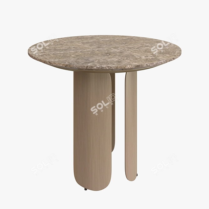 Sleek Gabriel Modern Sofa 3D model image 1