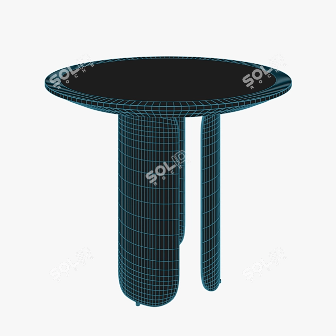 Sleek Gabriel Modern Sofa 3D model image 2