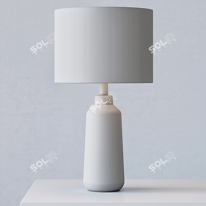  CB2 Calypso: Modern Table Lamp 3D model image 2