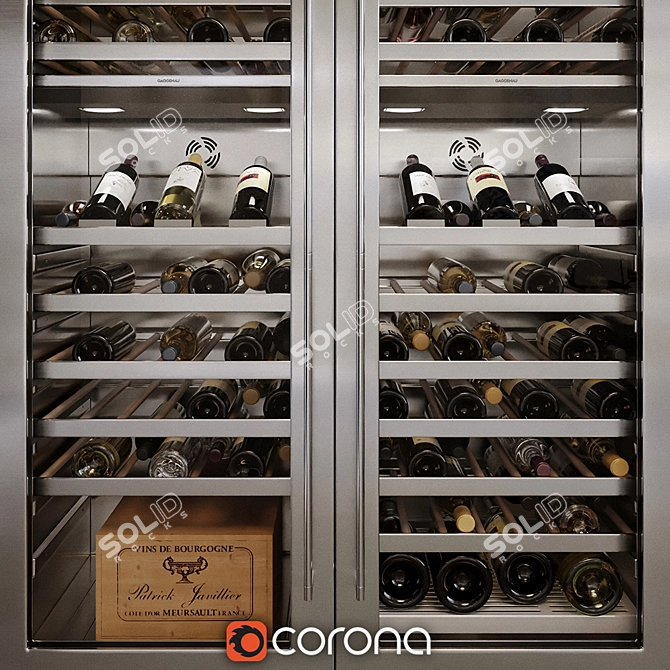 Gaggenau RW 464 Wine Fridge 3D model image 3