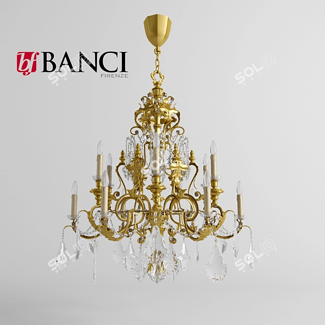 Banci Exclusive Small - Elegant and Compact 3D model image 1