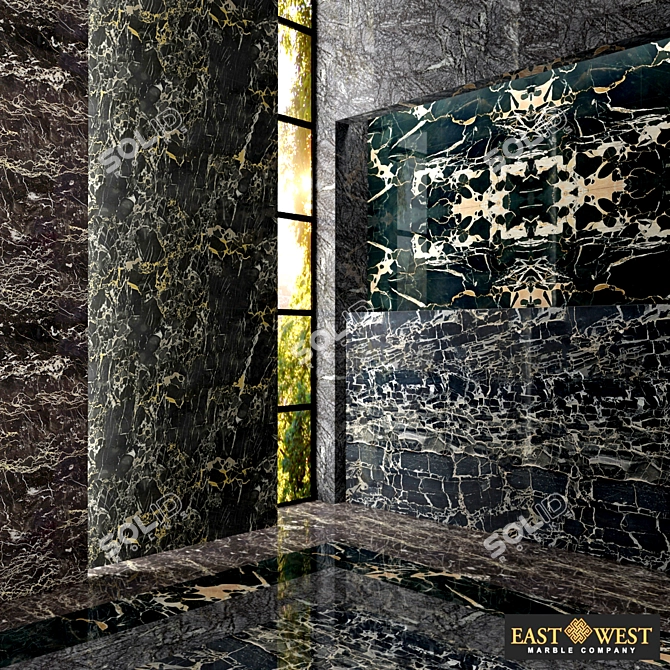 Luxurious East West Marble Collection 3D model image 1