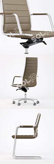 SITLAND VEGA L Executive Chair - Modern Design & Superior Comfort 3D model image 2