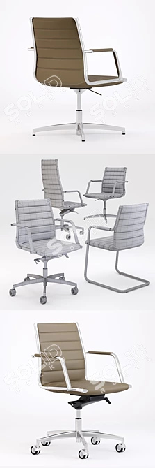 SITLAND VEGA L Executive Chair - Modern Design & Superior Comfort 3D model image 3