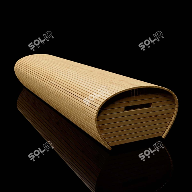 Reclaimed Wood Bench | 2500mm Length 3D model image 1