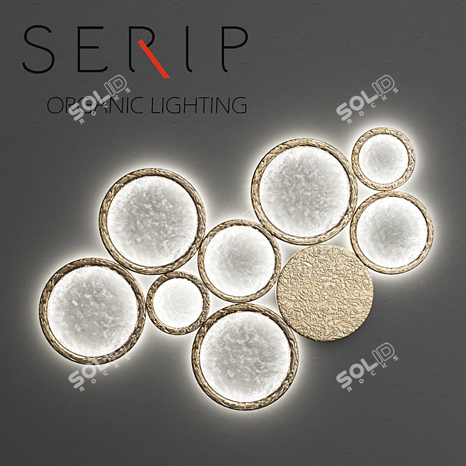 Serip Luna AP1460 Wall Lamp 3D model image 1