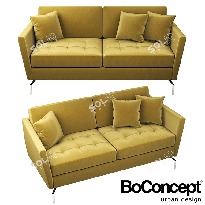 Contemporary Comfort: BoConcept Osaka 3D model image 1