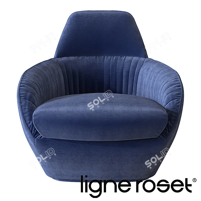 Luxurious Comfort with Ligne Roset Amedee 3D model image 1