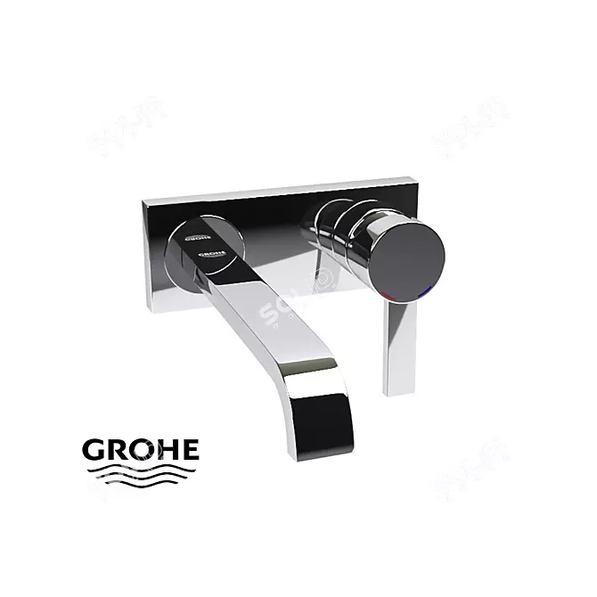 Grohe Allure 1936000: Stylish & Functional 3D model image 1