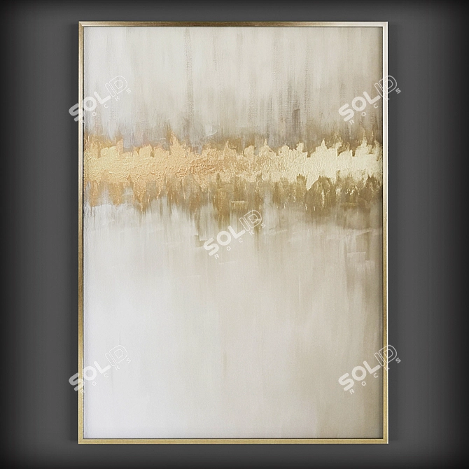 Artistic Bliss: Unfailing Love Canvas
Ethereal Beauty: All Joy Abstract Painting
Serenity Revealed: Freedom 3D model image 3