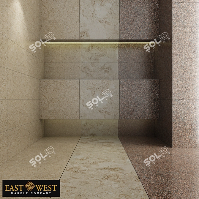 Eastwest Marble Collection: Natural & Luxury Tiles (3dsMax & FBX) 3D model image 1