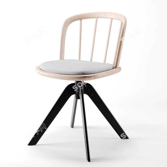 Modern NYM Chair | Stylish Design, Comfortable Seating 3D model image 1