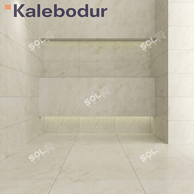 Luxury Marmi Royal Marfil 3D model image 1