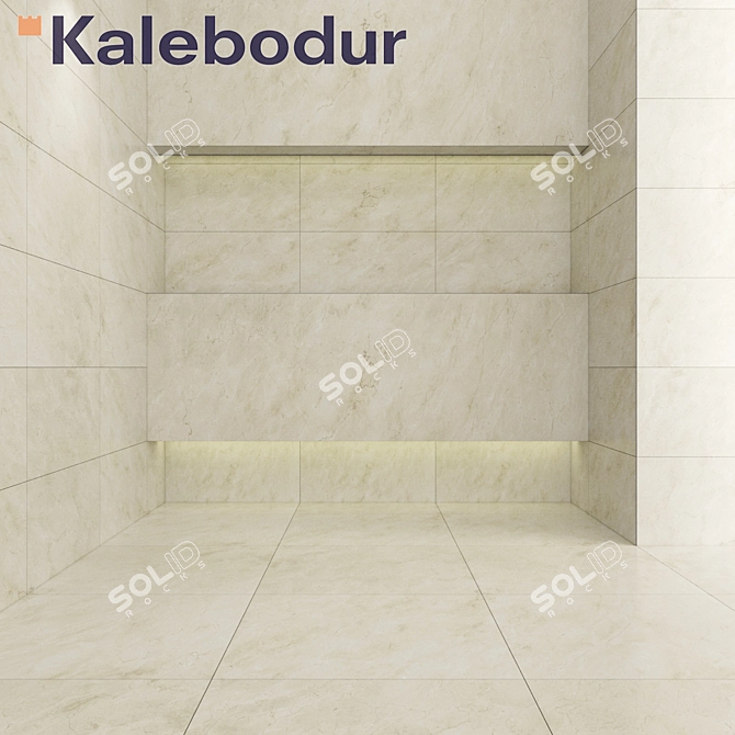 Luxury Marmi Royal Marfil 3D model image 2