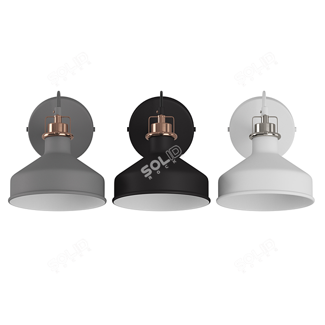 Camelion Amsterdam Wall Light 3D model image 2