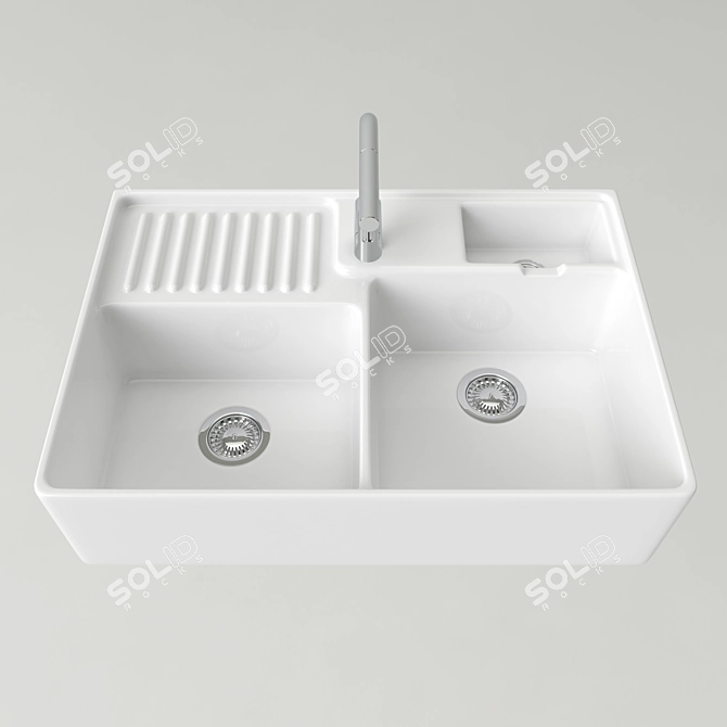 Sleek Model Sink: 3ds Max 2015 with V-Ray 3D model image 1