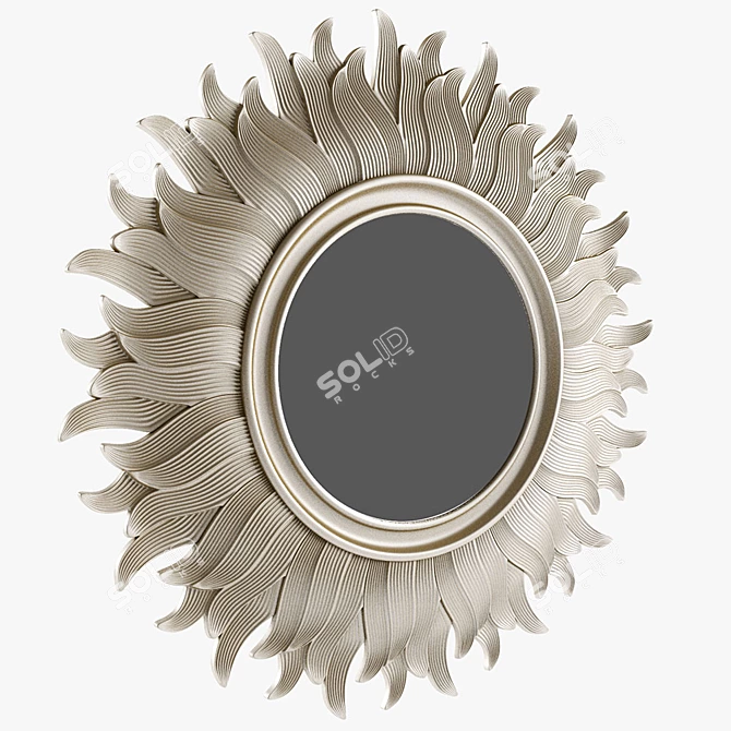 Sunflower Mirror: Fratelli Barri 3D model image 1