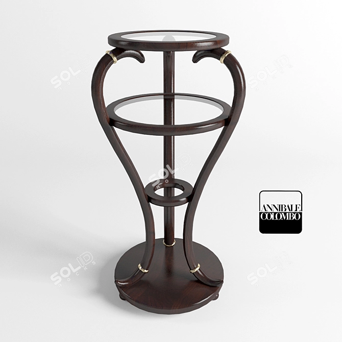 Elegant Annibale Colombo 11V Table 3D model image 1