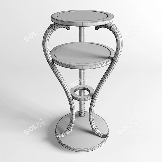 Elegant Annibale Colombo 11V Table 3D model image 3
