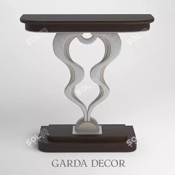 Garda Decor Console: Stylish MDF Design 3D model image 1