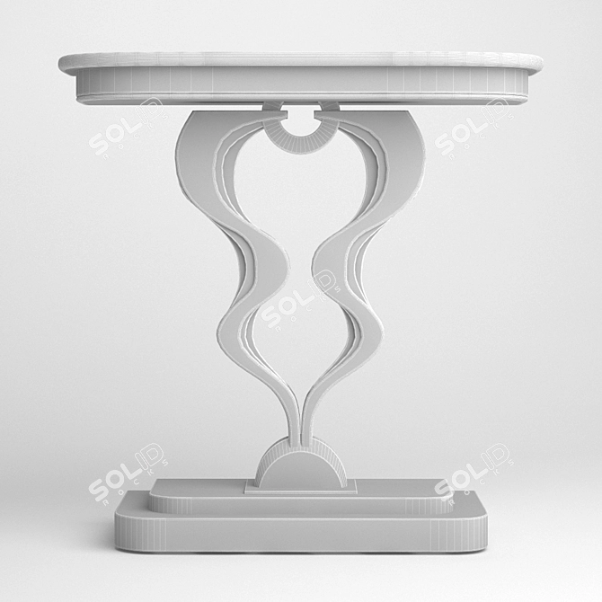 Garda Decor Console: Stylish MDF Design 3D model image 2