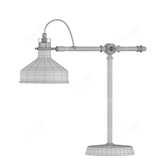 Modern Table Lamp: Camelion Amsterdam 3D model image 3