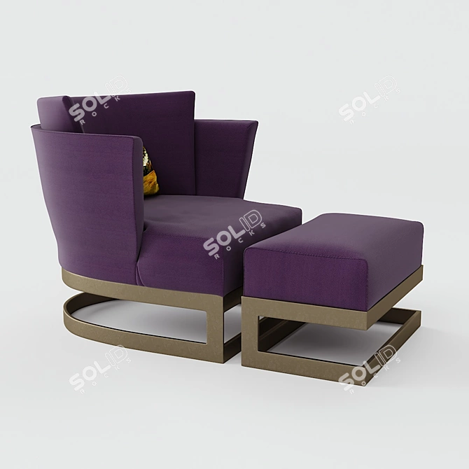 Verden Cervino Chair 3D model image 2