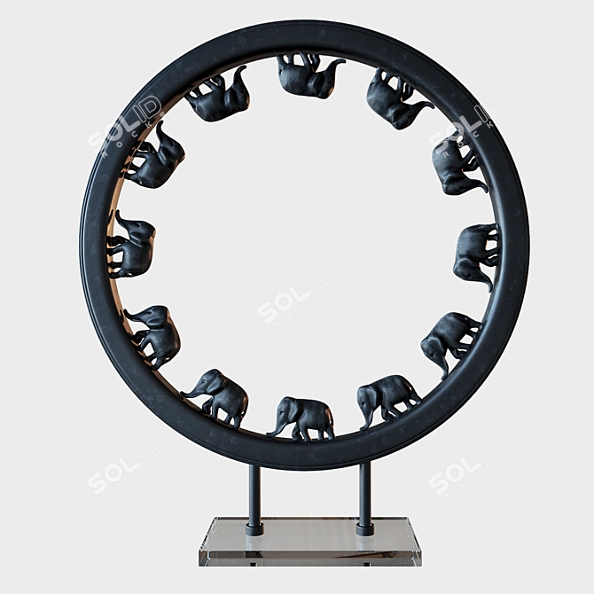 Elephant Walk: Exquisite 2013 Design 3D model image 1