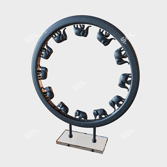 Elephant Walk: Exquisite 2013 Design 3D model image 2