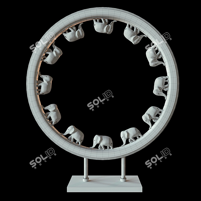 Elephant Walk: Exquisite 2013 Design 3D model image 3