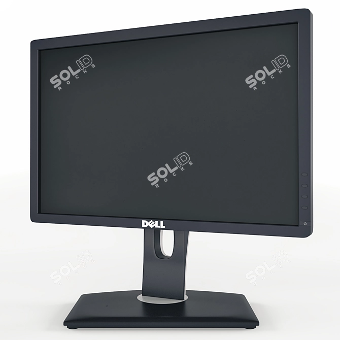 Dell P1913: 19" LED Monitor 3D model image 1