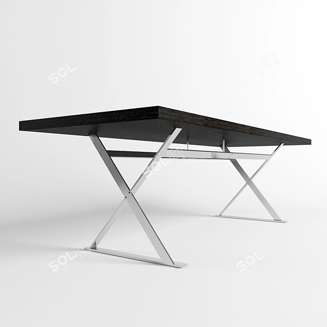 Modern Maxalta MAX Dining Table 3D model image 2