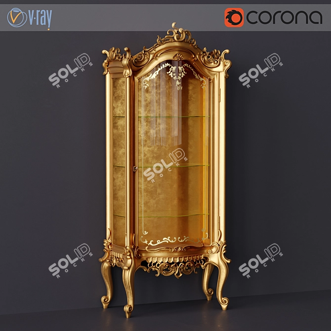 Classic Showcase | Silik Collection 3D model image 1