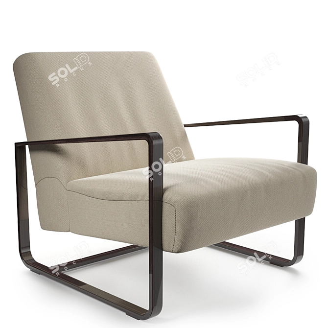 Sleek and Stylish Chair 3D model image 1