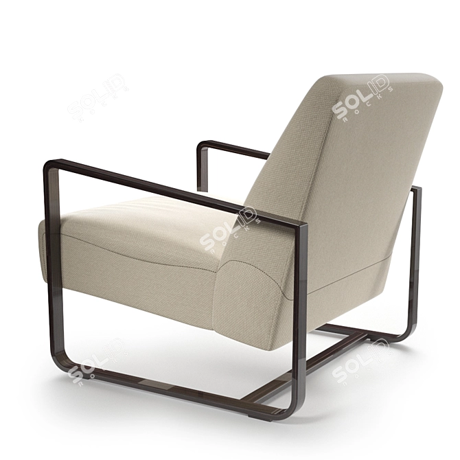 Sleek and Stylish Chair 3D model image 2