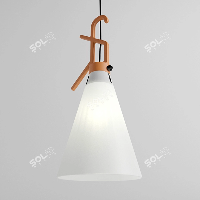 May Day Portable Light 3D model image 2