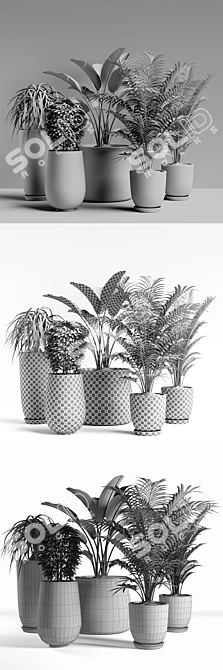 Versatile Plants Set 04: Maximize Your Visuals 3D model image 3