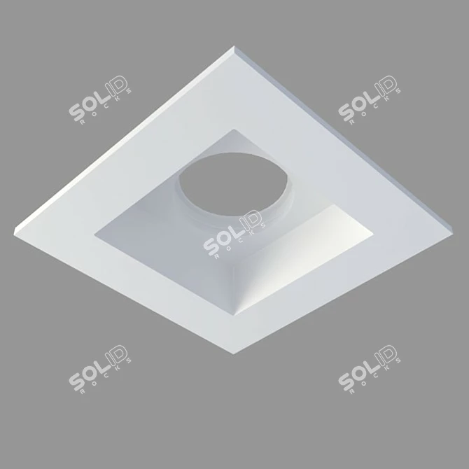 Title: Integrated Gypsum Spotlight 3D model image 2