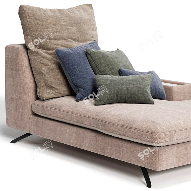 Colombini Casa SCENA Sofa: Modern Comfort for Your Home 3D model image 2
