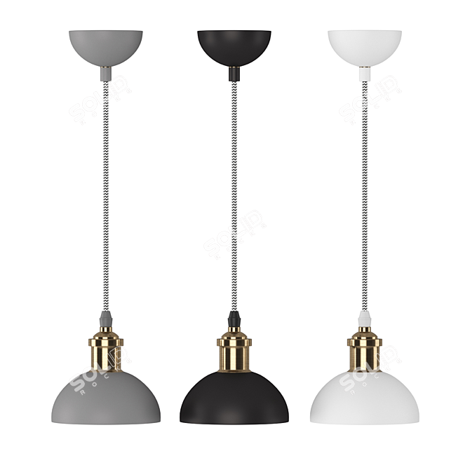 Camelion Loft PL-601L Pendant Light: Modern Elegance 3D model image 1
