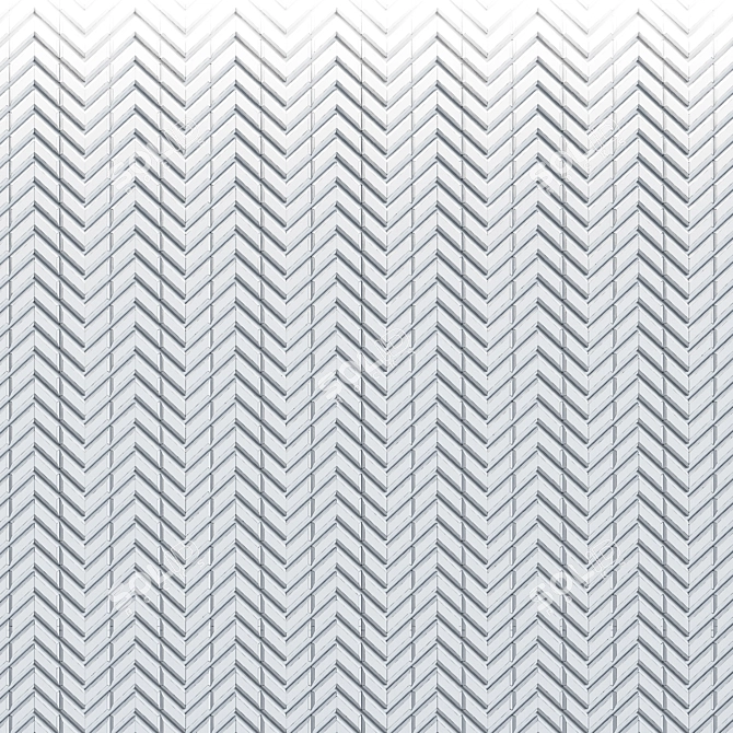 Dazzling Aluminum Mosaics 3D model image 3