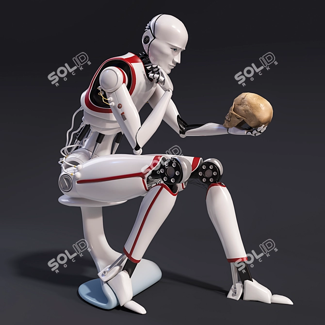 Hamlet 2049: AI Shakespeare 3D model image 1