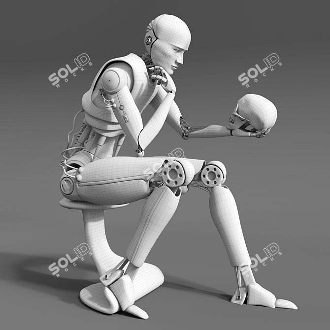 Hamlet 2049: AI Shakespeare 3D model image 3