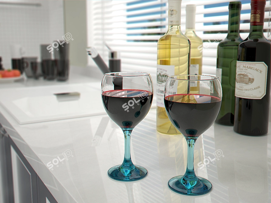 Ultimate Kitchen Set 3D model image 2