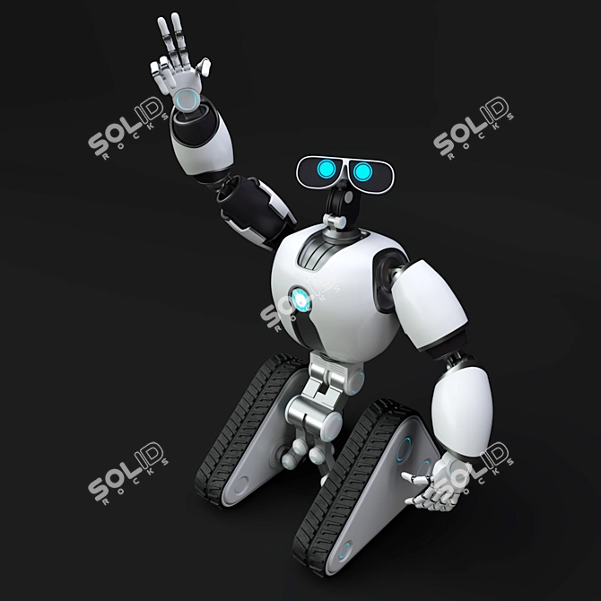 NextGen Wall E Robot 3D model image 1